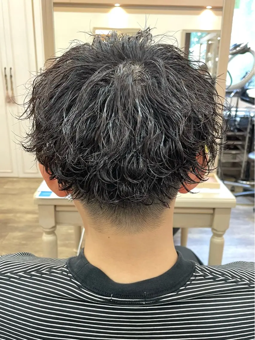 ショート パーマ メンズ メンズパーマ🌀/ 中村郁未のヘアスタイル