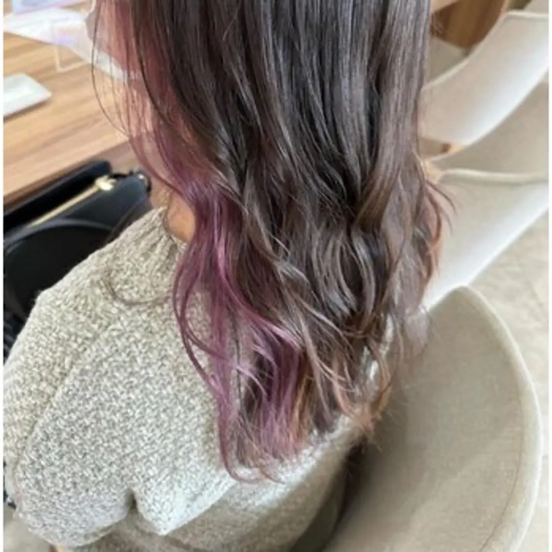 セミロング 真野 じゅんなのヘアスタイル