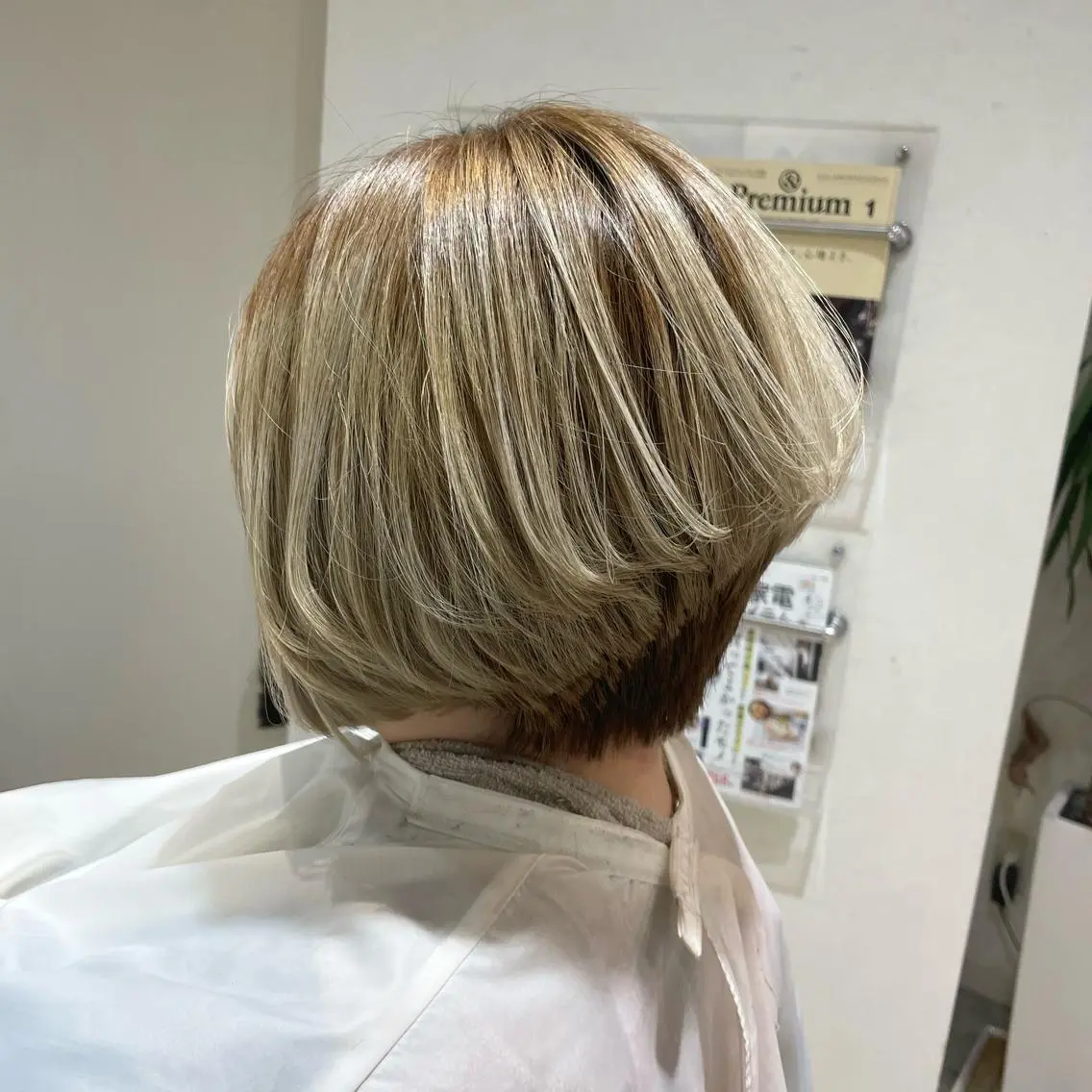 ショート 髪質改善 縮毛矯正 トリートメント 酸熱トリートメント MATISSE藤崎 渕上 ジュビアイのヘアスタイル