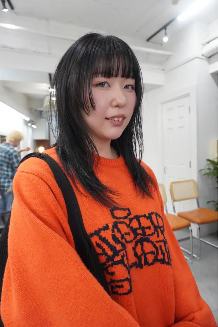 セミロング カラー レイヤーカット レイヤー/似合わせ TAKUYAのヘアスタイル