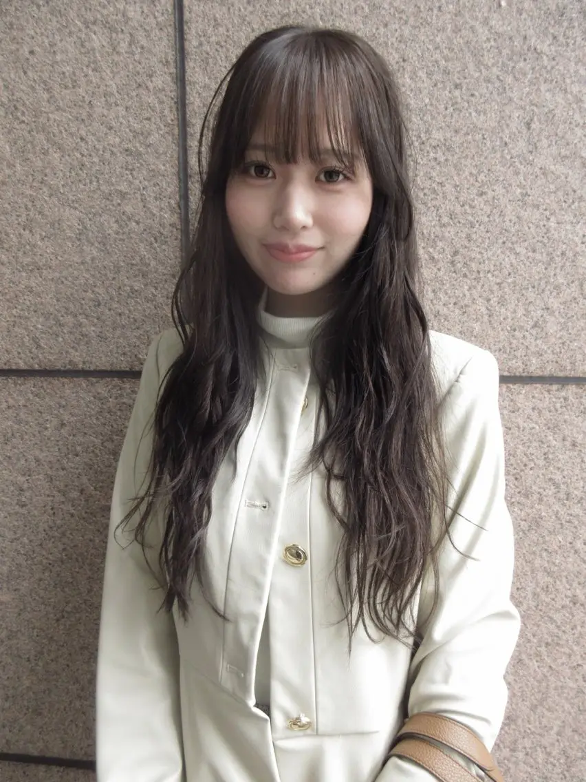 《1日で赤みがない透明感カラーに❗️》カット+ブリーチなしダブルカラー+Aujuaクイックトリートメントの写真