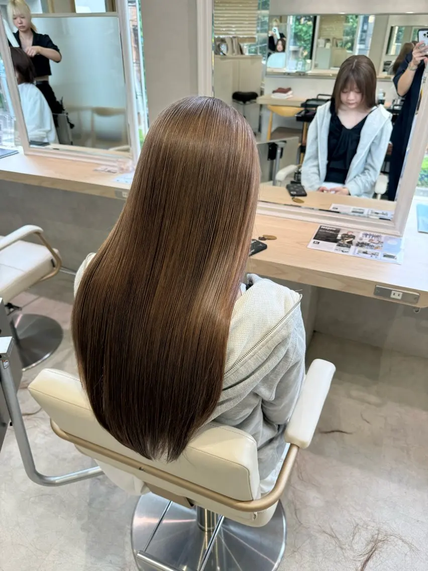 ロング カット トリートメント 美髪⭐︎髪質改善 井上　康司のヘアスタイル