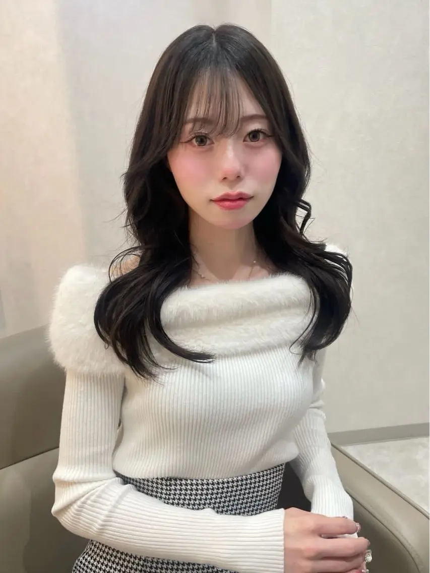 似合わせカット+髪質改善inケアカラー+3stepトリートメントの写真