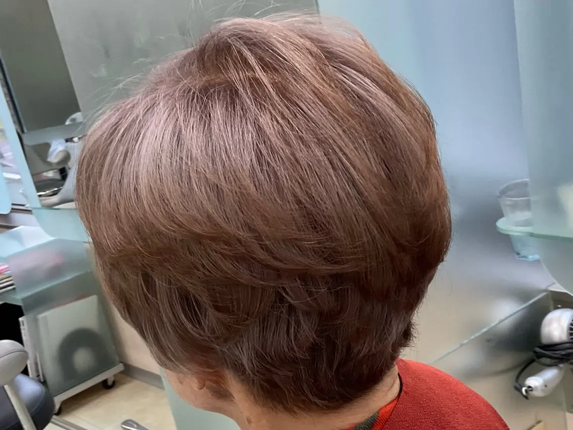 ショート カラー au美容室 栄矢場町のヘアスタイル