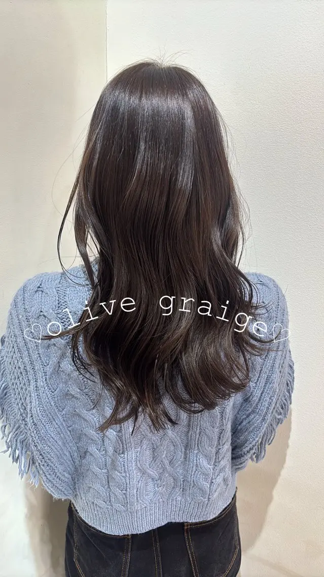 ロング カラー 黒髪 ケアカラー ダブルカラー カット ヘアカラー トリートメント 🍒桜井 優華🍒のヘアスタイル