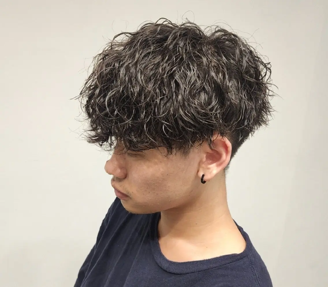 ショート パーマ メンズ 【イケメン風パーマ】 SHOFYのヘアスタイル
