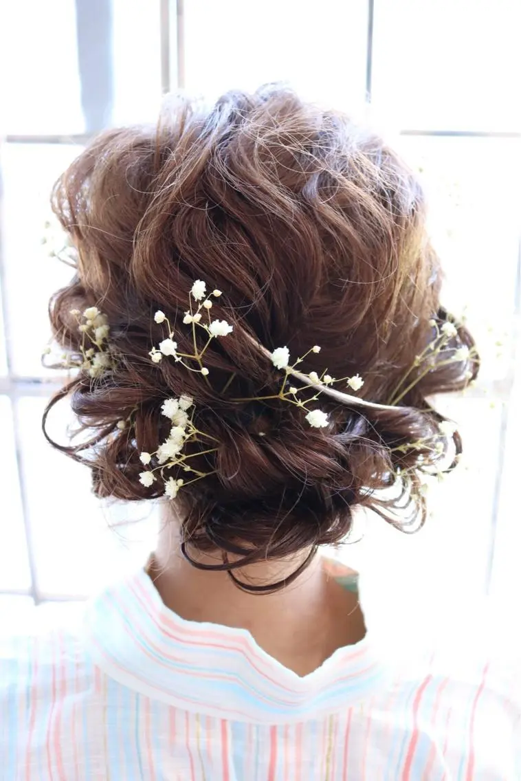 パーティーヘアセット💗の写真