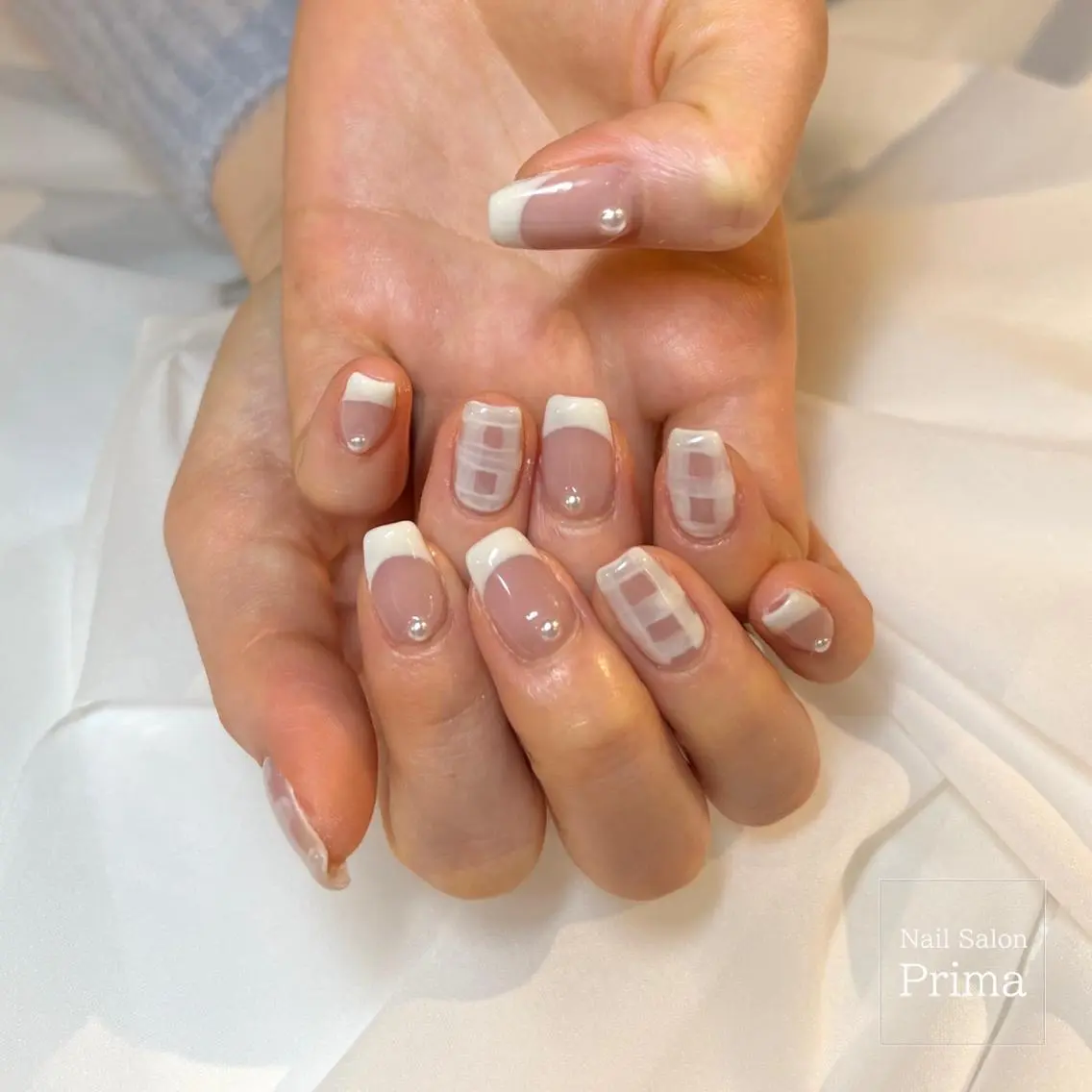セミロング ネイル SalonPrima 西院Nail&Eyeのネイルデザイン