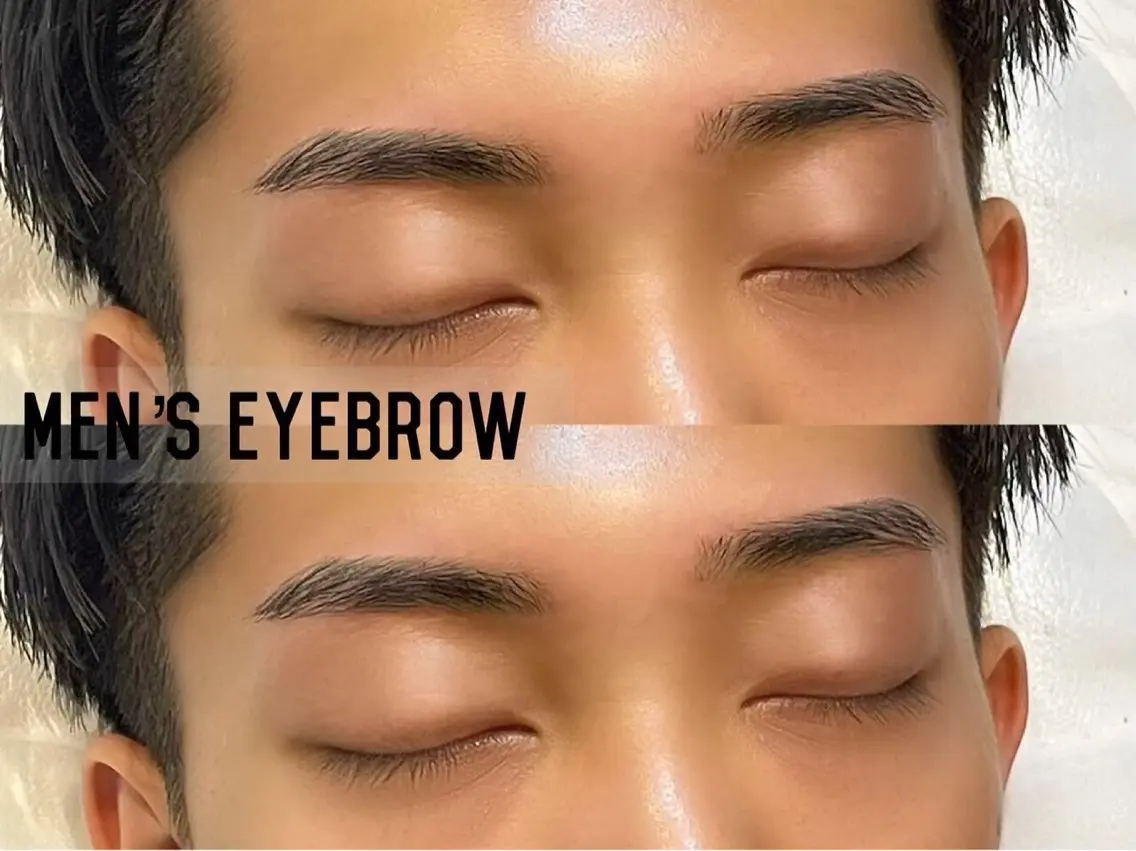 メンズアイブロウWAX＋間引きの写真