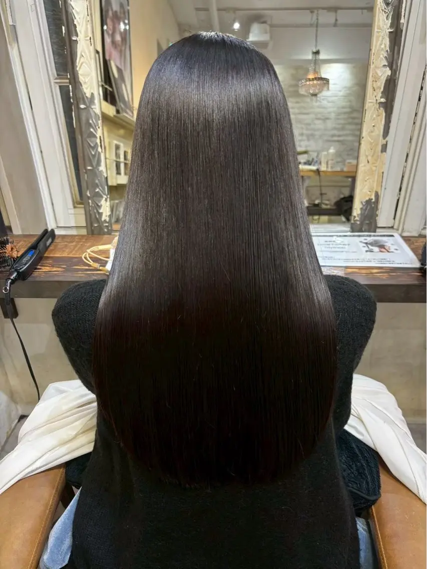カラー トリートメント 透明感カラー/ 髪質改善 /RYUのヘアスタイル