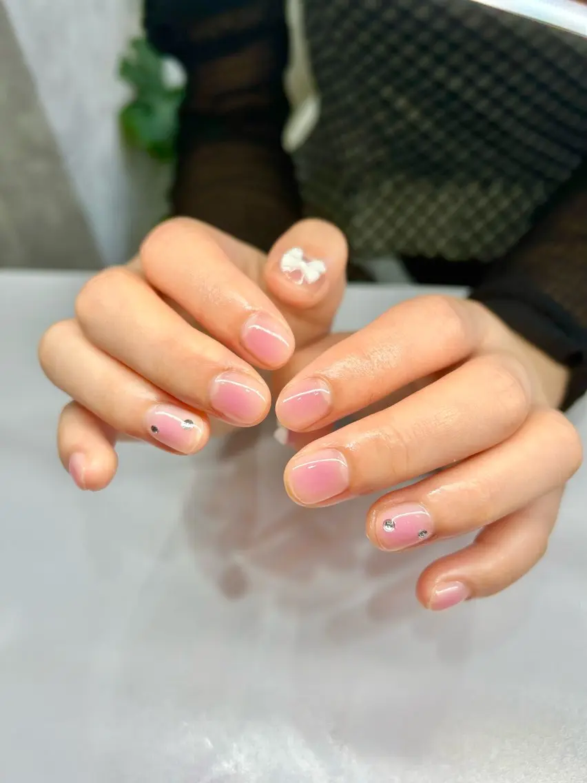 ネイル チークネイル ハンドネイル welina Miyukiのネイルデザイン