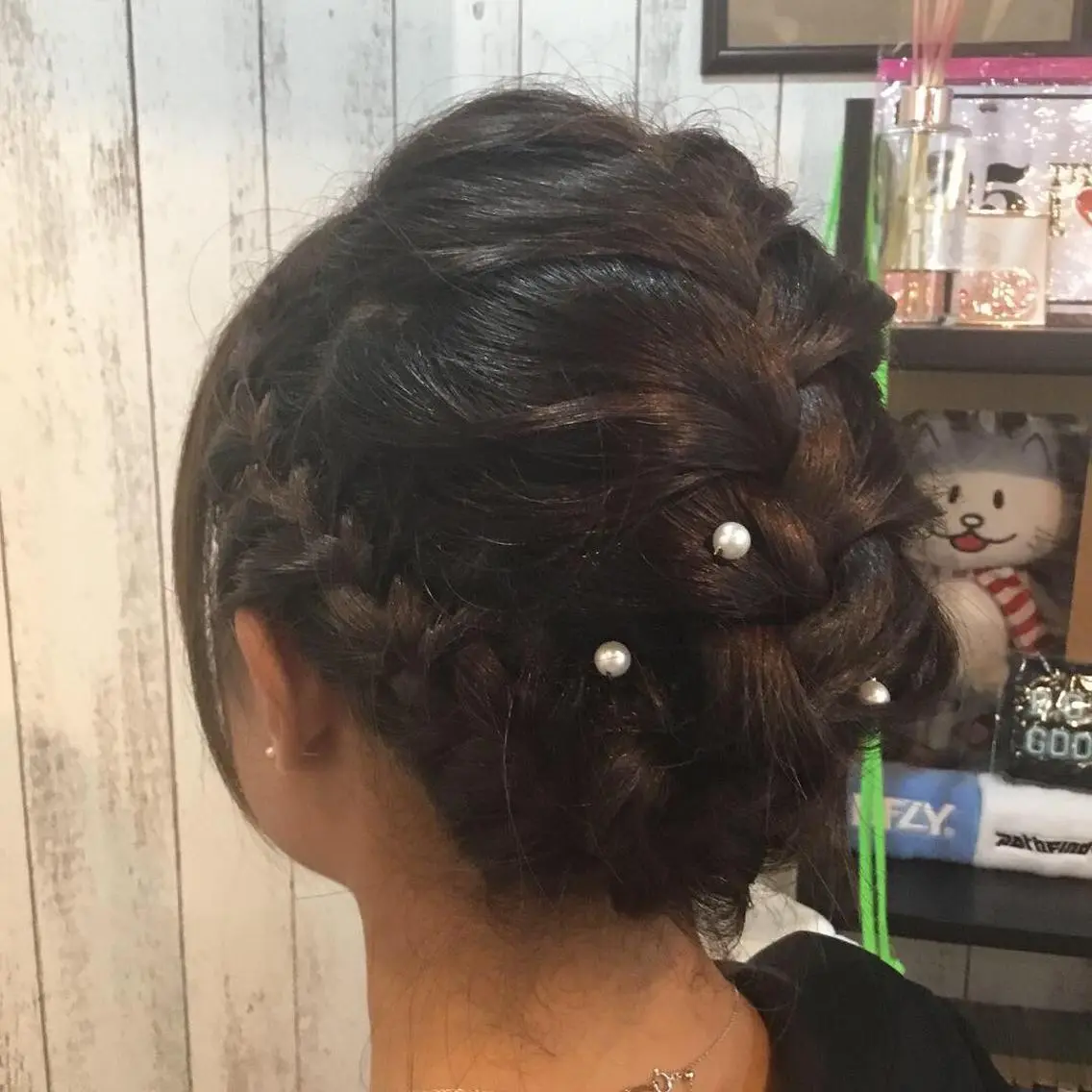 ヘアアレンジ embrace エンブレイスのヘアスタイル