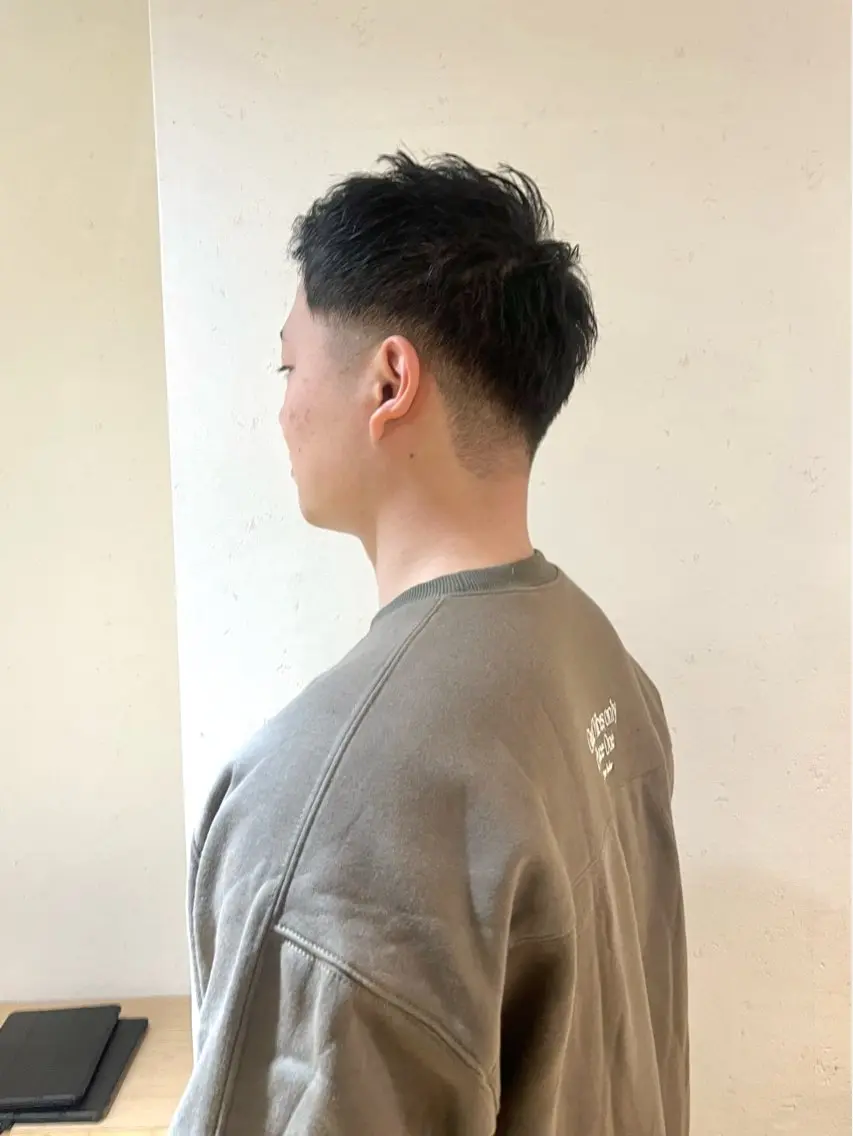 メンズカット+シャンプー+爽快スキャルプスパ🧊👦🏻の写真