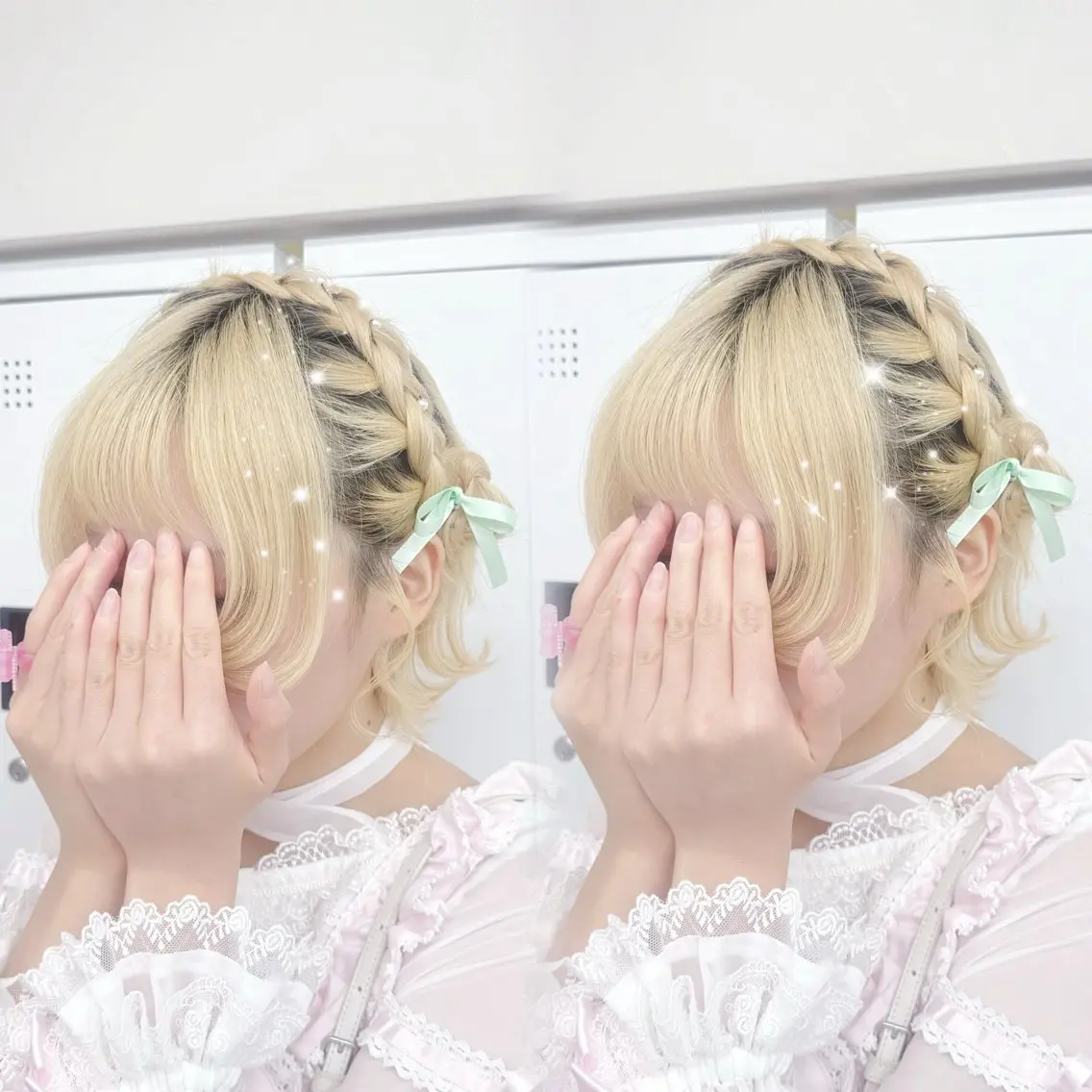 ヘアアレンジ ヘアアレンジエクステ 推し活 さな👶🏻のヘアスタイル