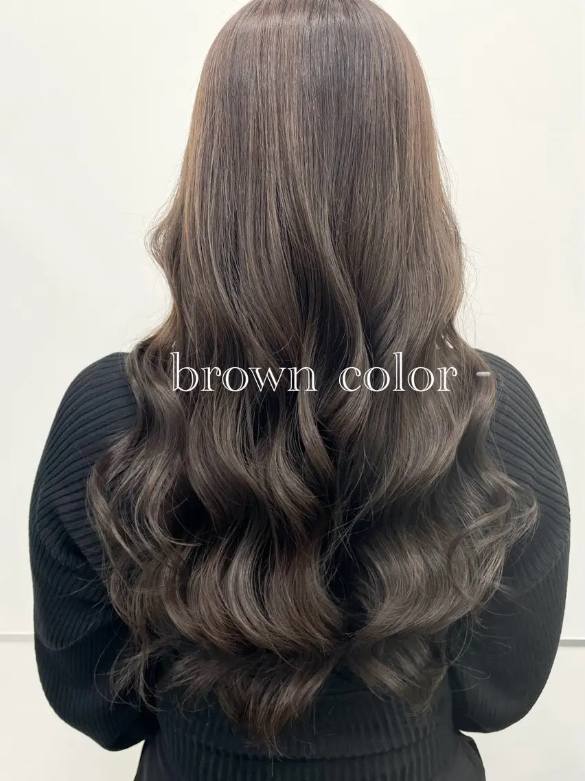 ミディアム カラー カット ヘアカラー トリートメント 💗大人艶×髪質改善 カラー💗AYAKIのヘアスタイル