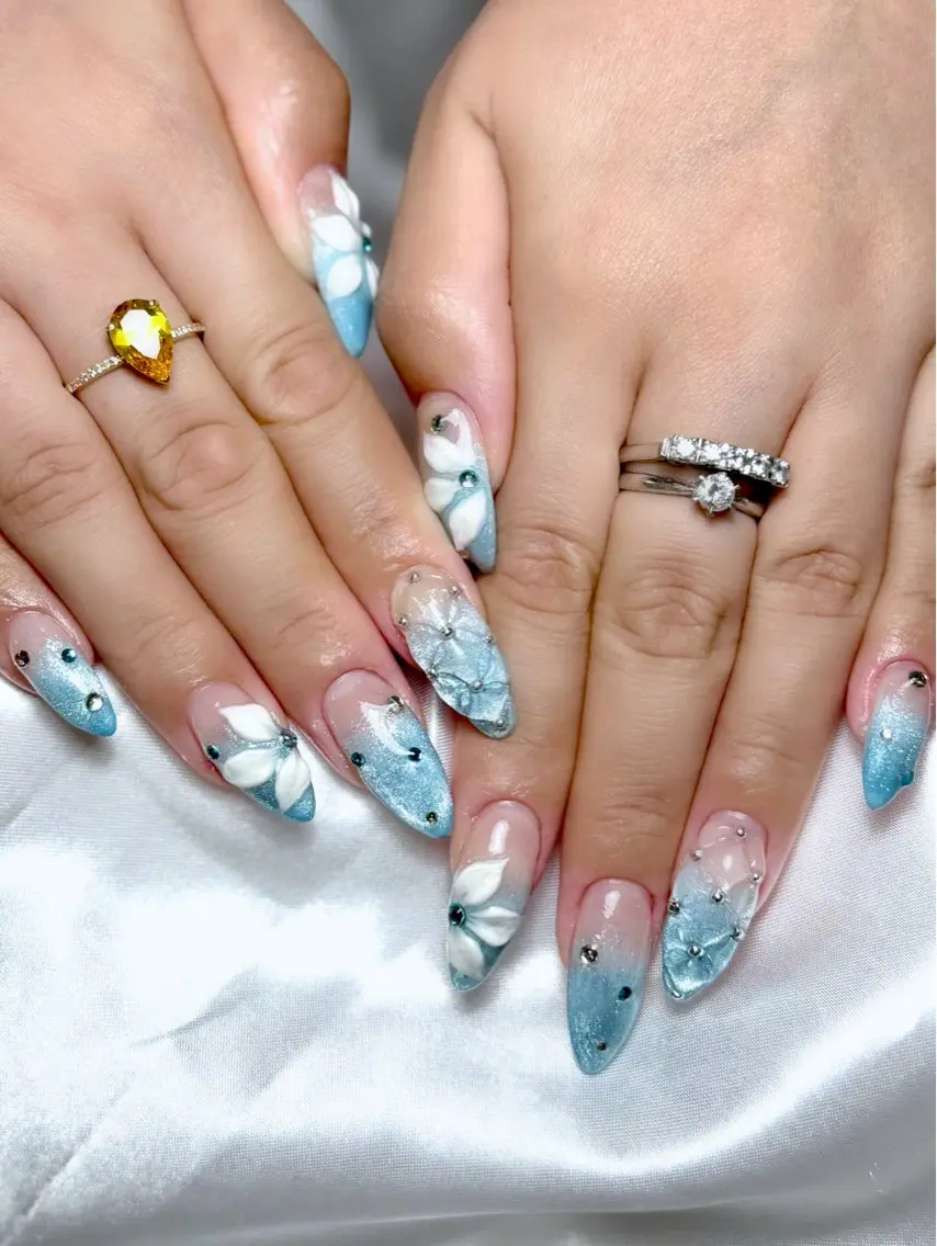 ネイル アートネイル 持ち込み Rin Nails Osakaのネイルデザイン