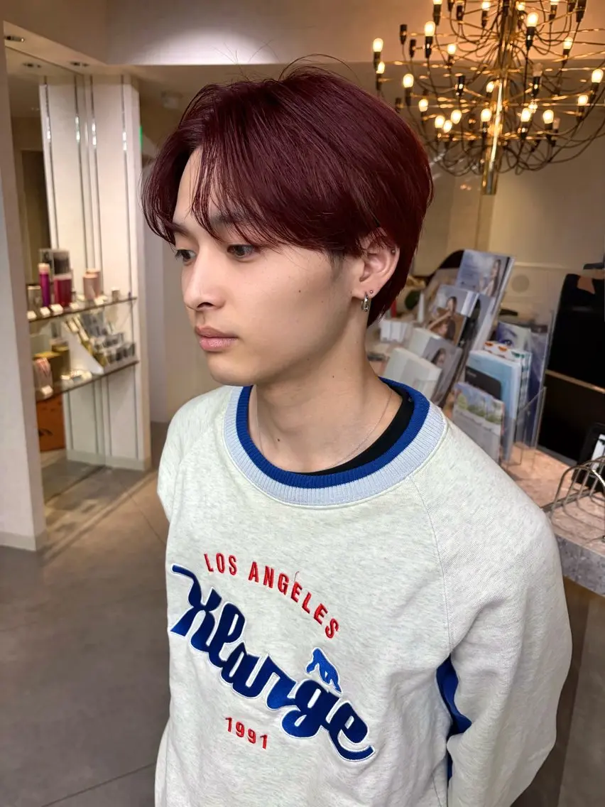 メンズ か ののヘアスタイル