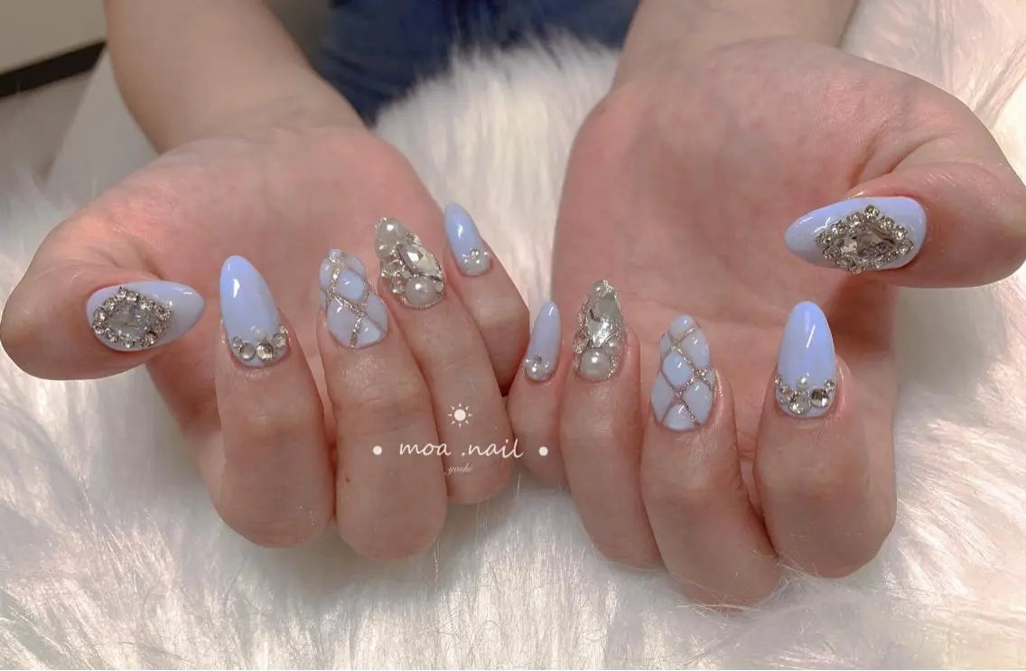 ネイル スカルプネイル MoaNail🫶 Yoshiのネイルデザイン