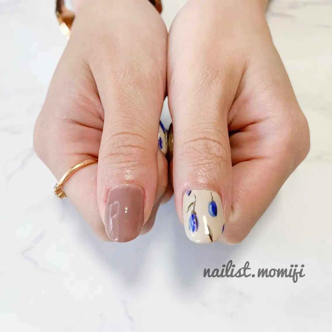 ネイル フラワーネイル nailist_ momijiのネイルデザイン