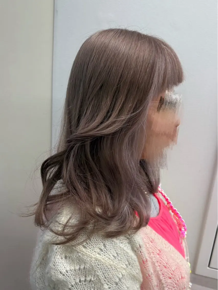 セミロング カラー ヘアアレンジ ショートボブ ボブ くびれヘア 顔まわりレイヤー 顔周りカット ヘアカラー ✨️透明感カラー✨️ kaiseiのヘアスタイル