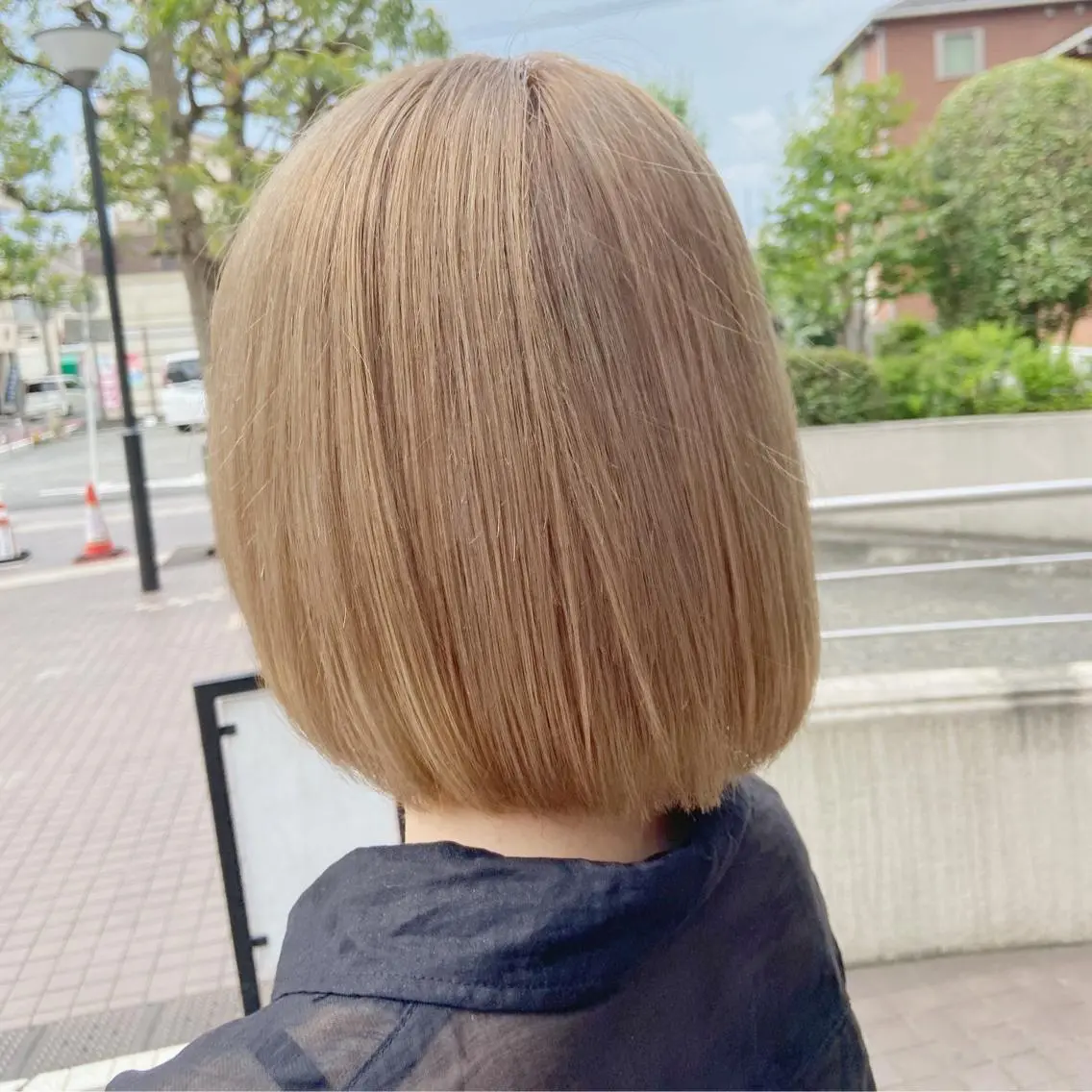 ショート ヘアカラー トリートメント torico yuriのヘアスタイル