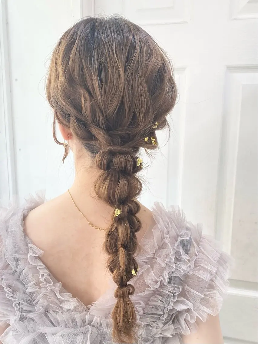 ヘアセット(ミニモ限定価格)の写真