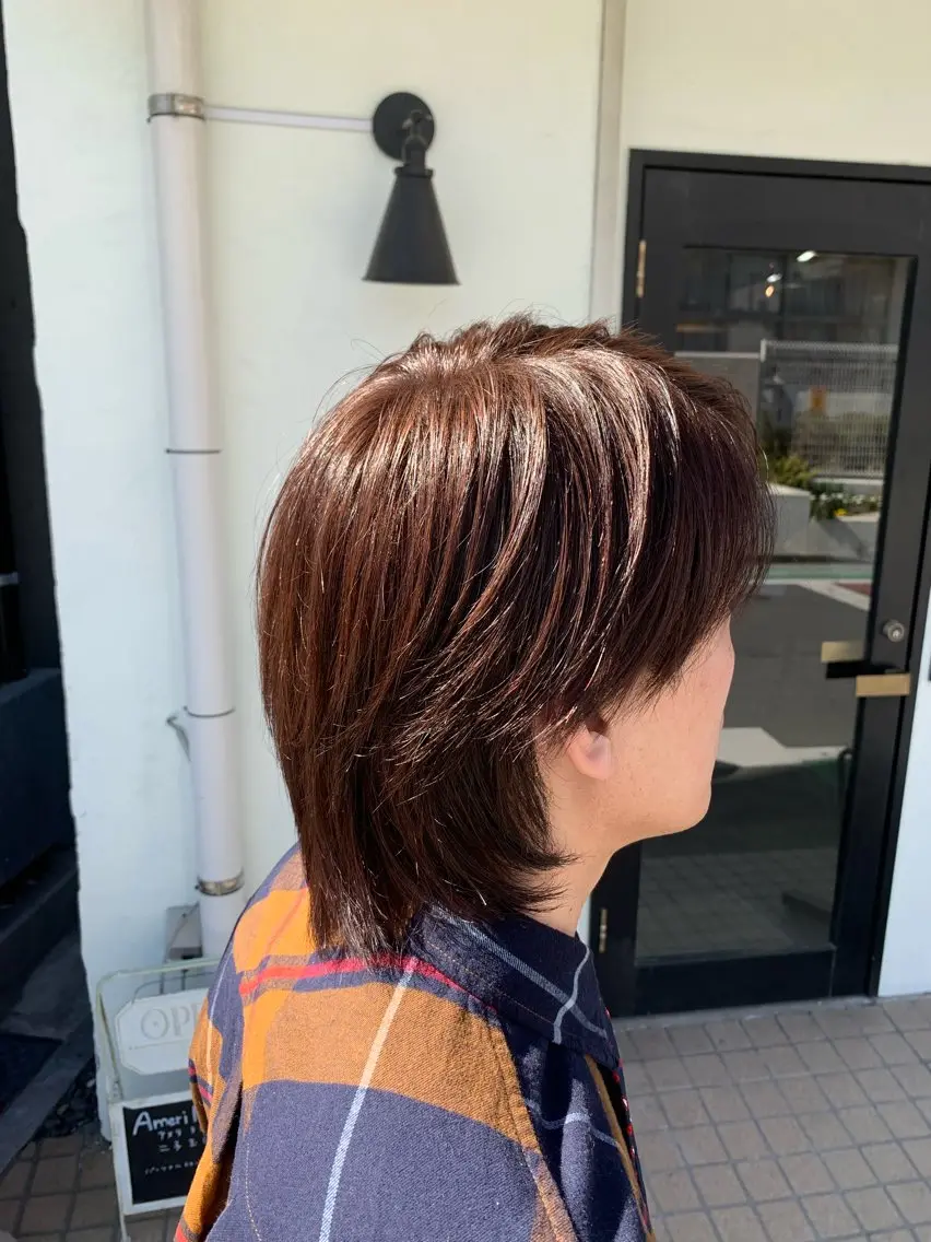 メンズ ヘアカラー トリートメント 照井 耀のヘアスタイル