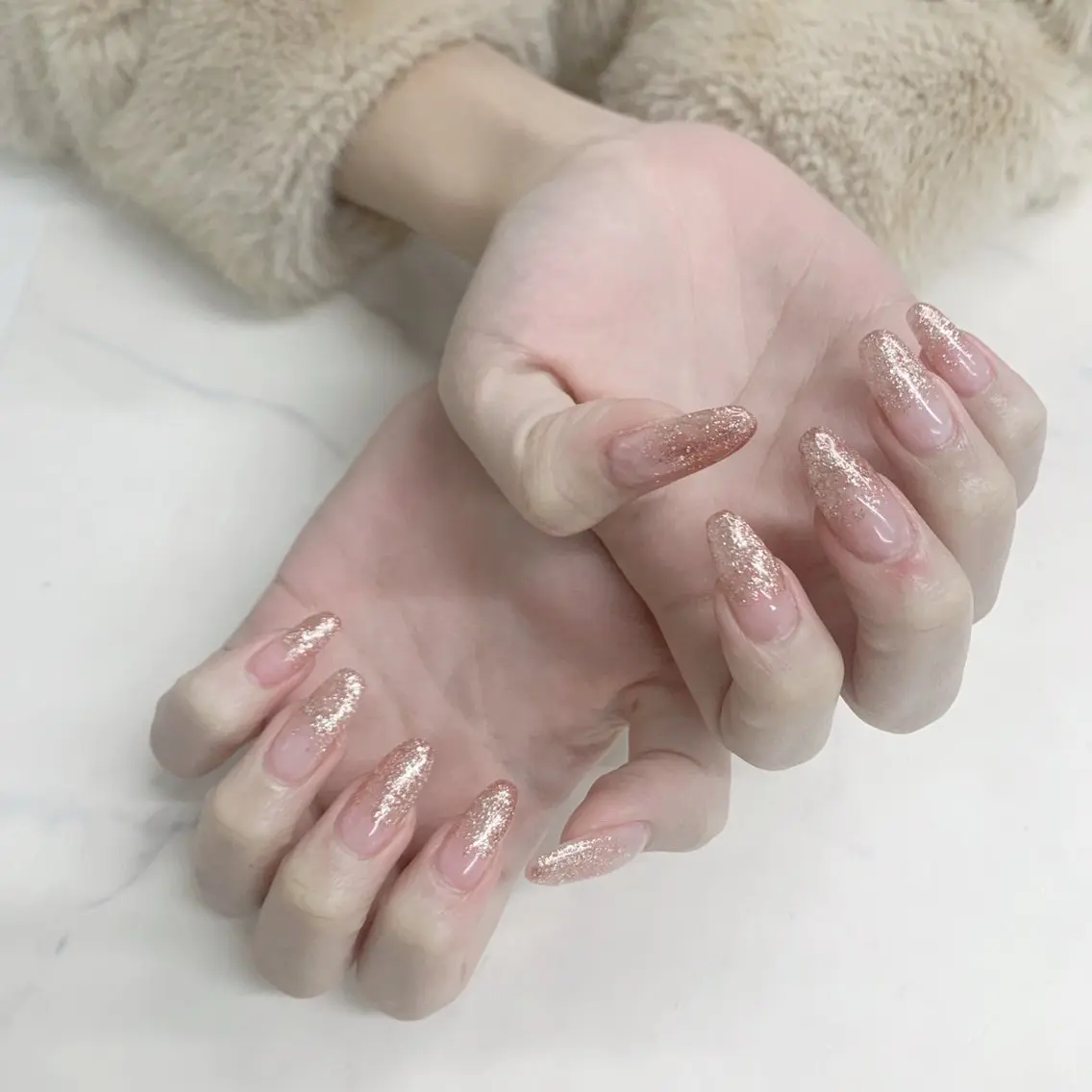 ネイル ラメ(グリッター) ラメグラデーション メンズネイル ニュアンスネイル ハンドネイル ハンドケア 池袋フィルイン Ace♡Nailのネイルデザイン