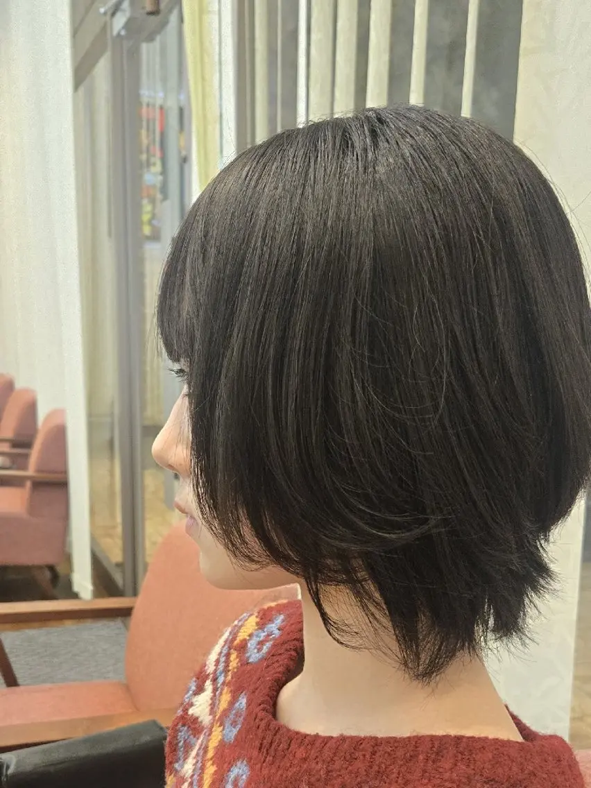 ミディアム 顔周りカット レイヤーカット 🌟Cube 東山 侑以🎮𓈒⋆͛のヘアスタイル