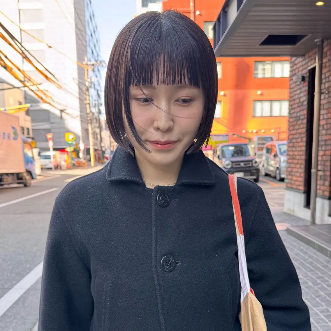 ショート カラー カット ヘアカラー 縮毛矯正 トリートメント しずく/Lilu/ 博多美容室のヘアスタイル