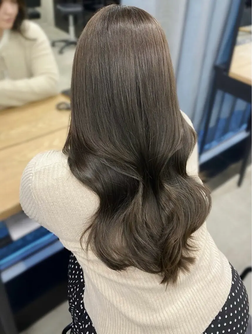 【赤みを抑える寒色2トーンダウン✨】/ワンカラーの写真