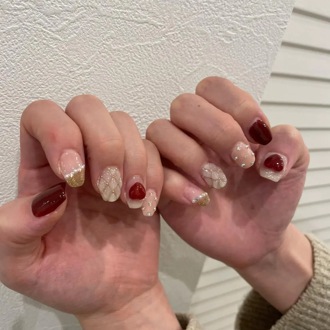 ネイル 持ち込み ハンドネイル MIUNail YUMIのネイルデザイン
