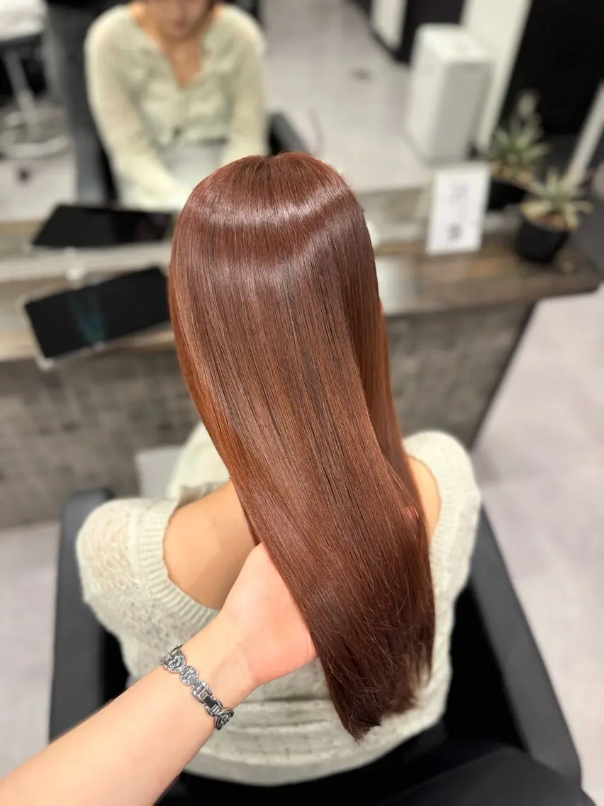 ロング ヘアカラー トリートメント 🖤Ayaka🖤 モデル様募集中🌙のヘアスタイル