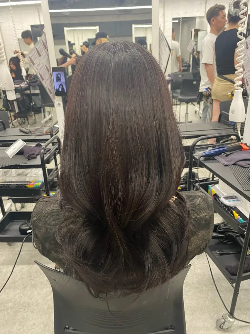 ロング Ma2Ri /ゆるふわ暖色カラーのヘアスタイル