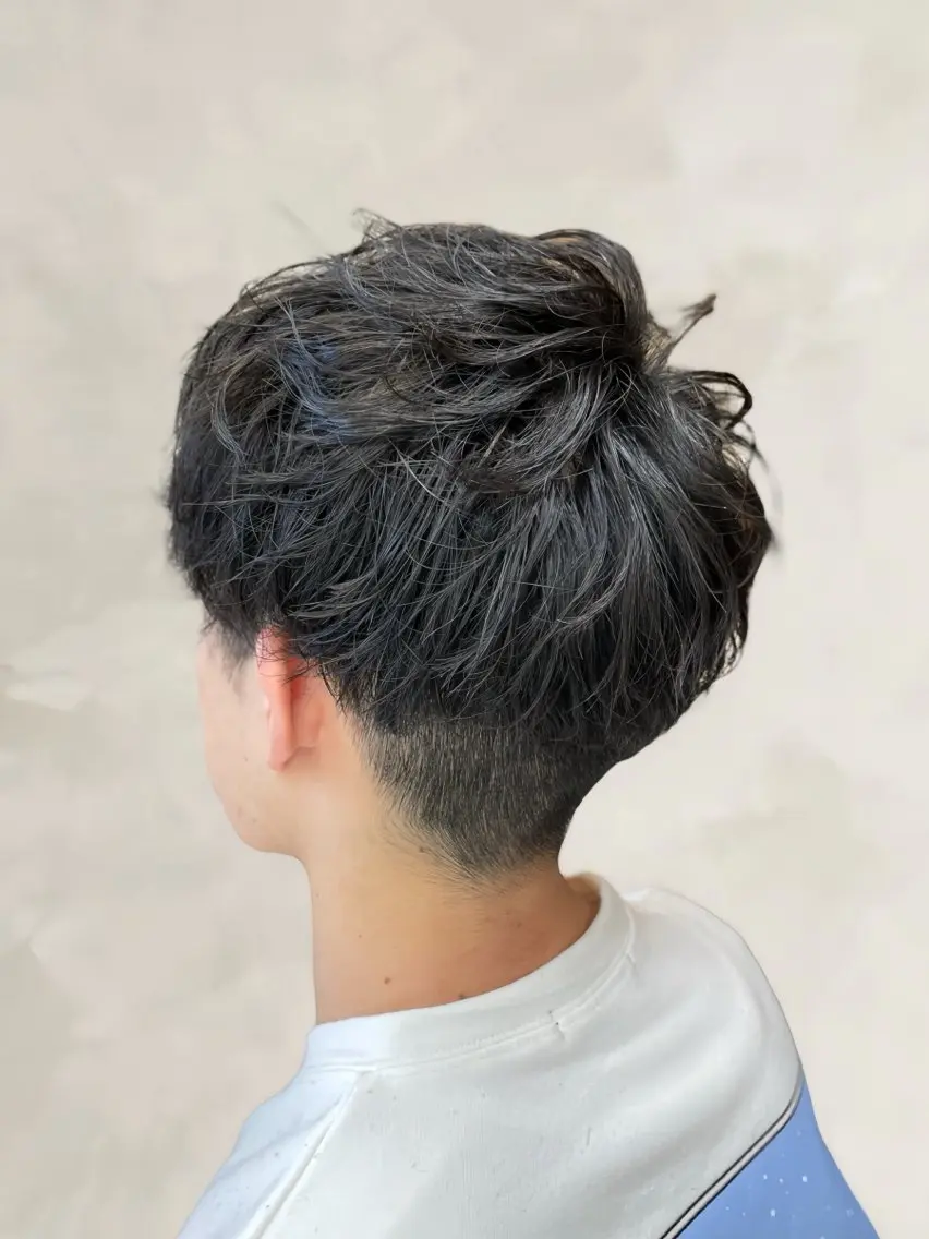 メンズ カット ヘッドスパ 似合わせカットカラー 🌿つじおかるみのヘアスタイル