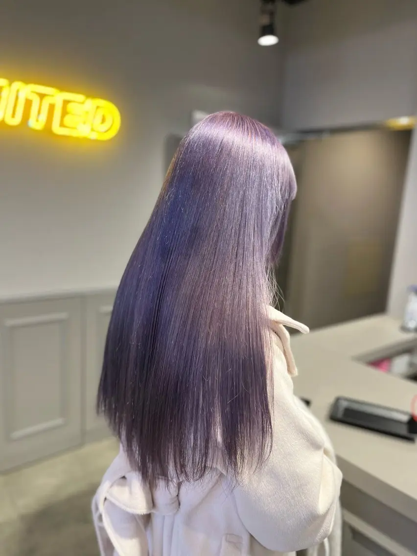 カラー ヘアカラー 🥀韓流暖色ヘア 🥀yuzukiのヘアスタイル