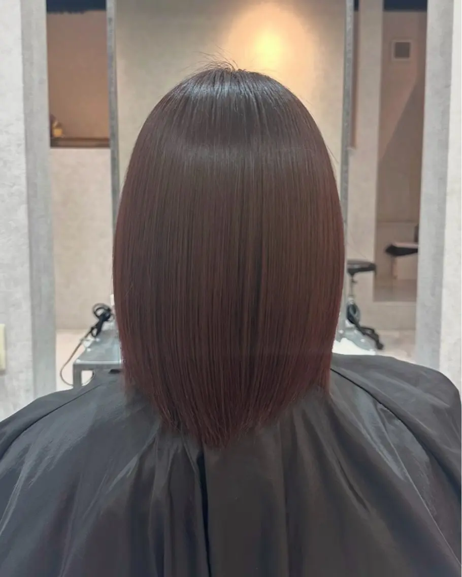 カラー 透明感カラー ヘアカラー after'/ REOのヘアスタイル