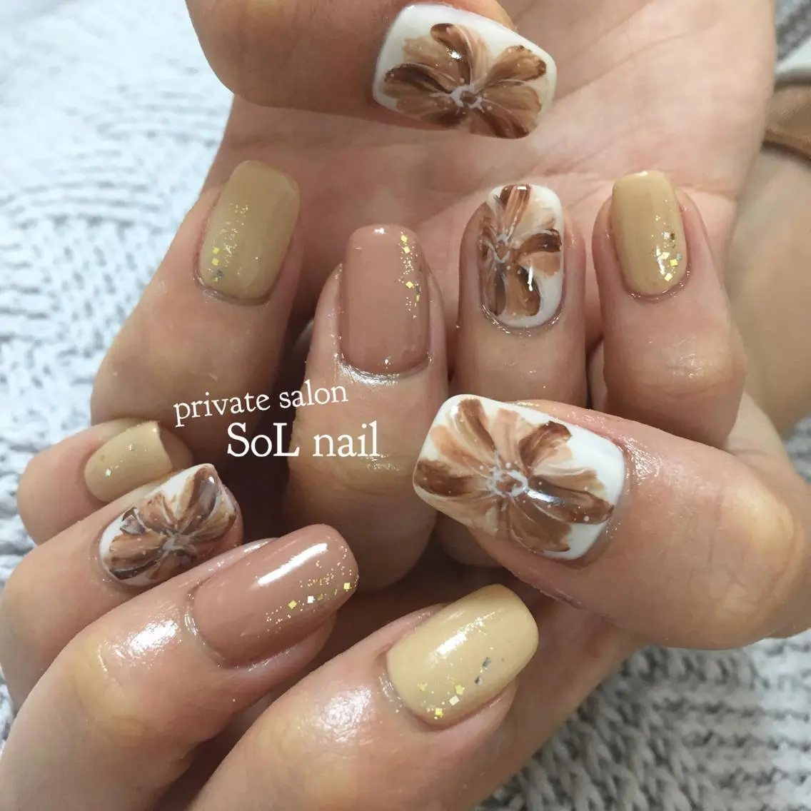 ネイル ハンドネイル SOL NAILのネイルデザイン