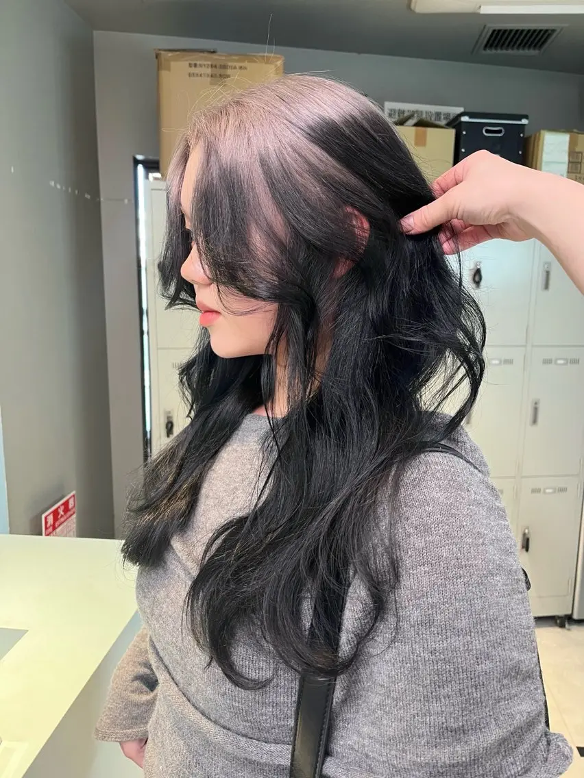 ロング カラー ヘアカラー トリートメント ブリーチカラー 🩵MIZUKIのヘアスタイル