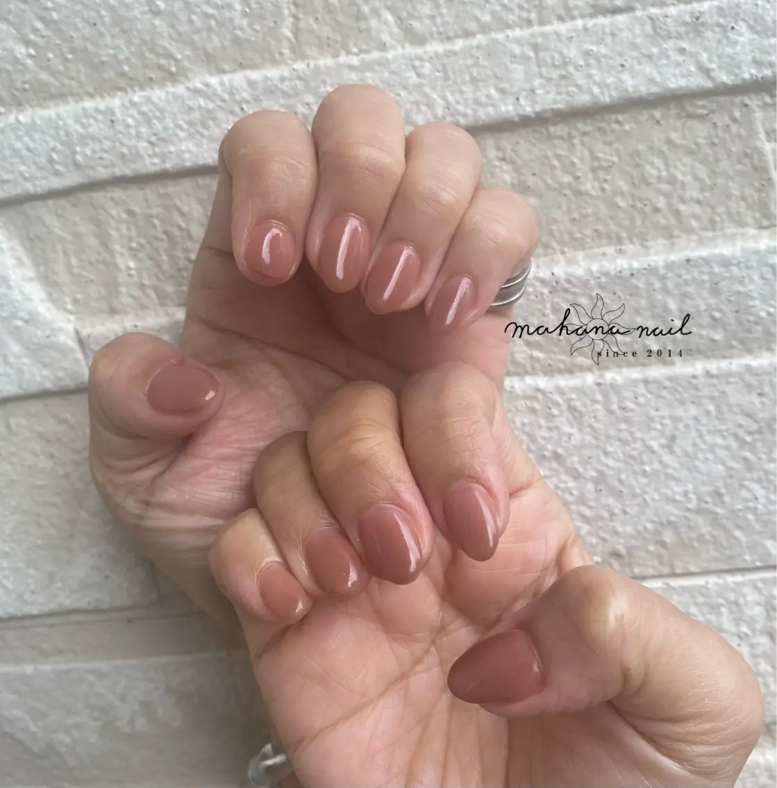 ネイル ワンカラーネイル mahana nailのネイルデザイン