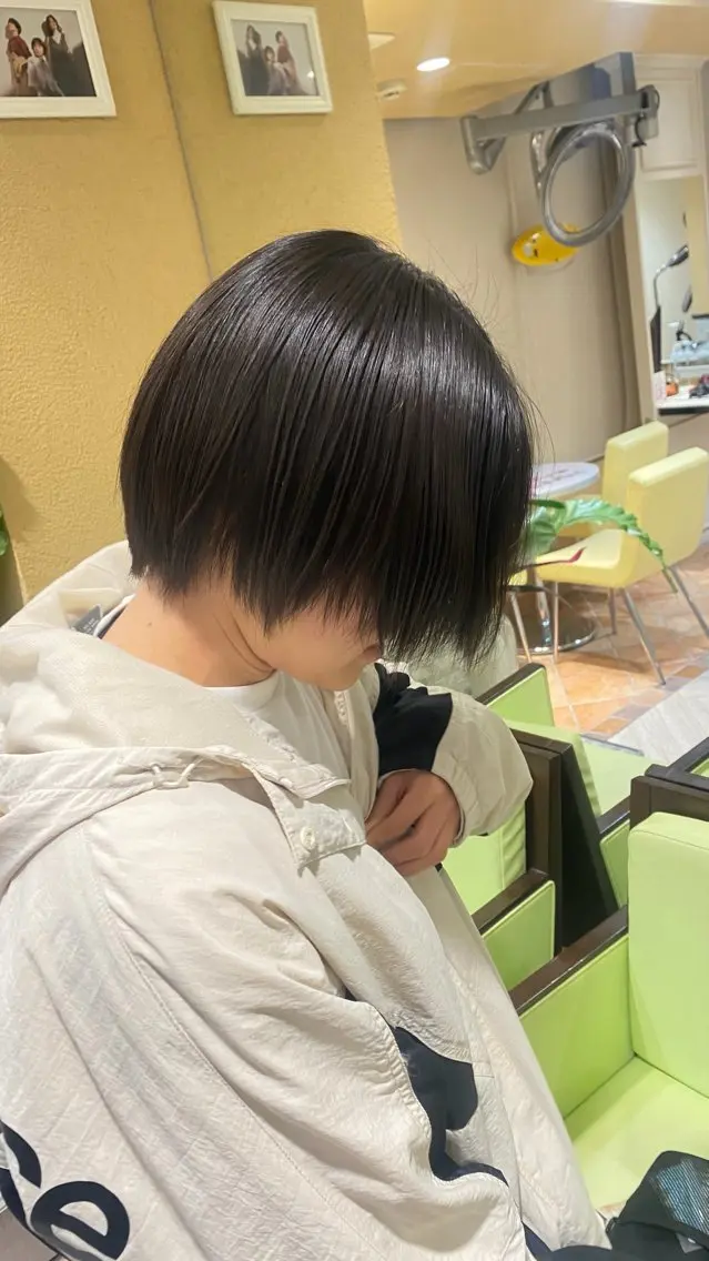 縮毛矯正(説明欄の了承を得ていただける方のみ)の写真