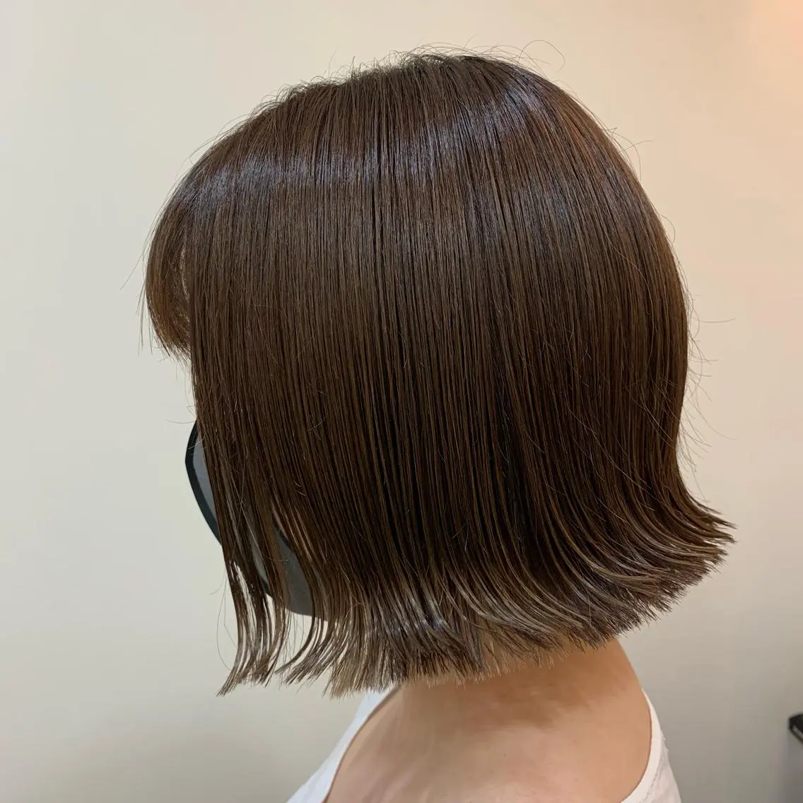ミディアム カラー 外ハネヘア カット ヘアカラー トリートメント Yuuki🌷名古屋 栄 カラー/ボブのヘアスタイル