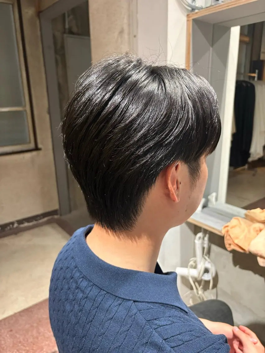 メンズ ツーブロック カット 玉置七海✨ ／透明感／髪質改善のヘアスタイル