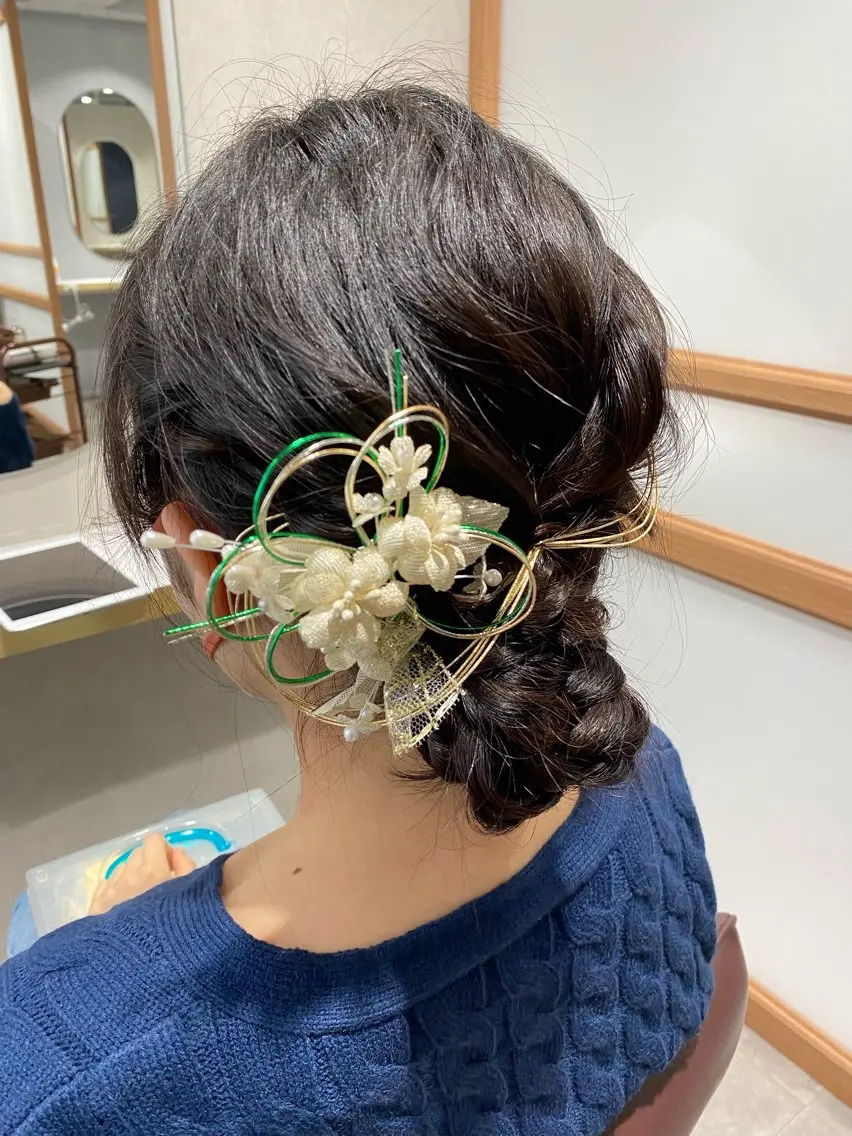 ヘアアレンジ 小松 真唯子のヘアスタイル