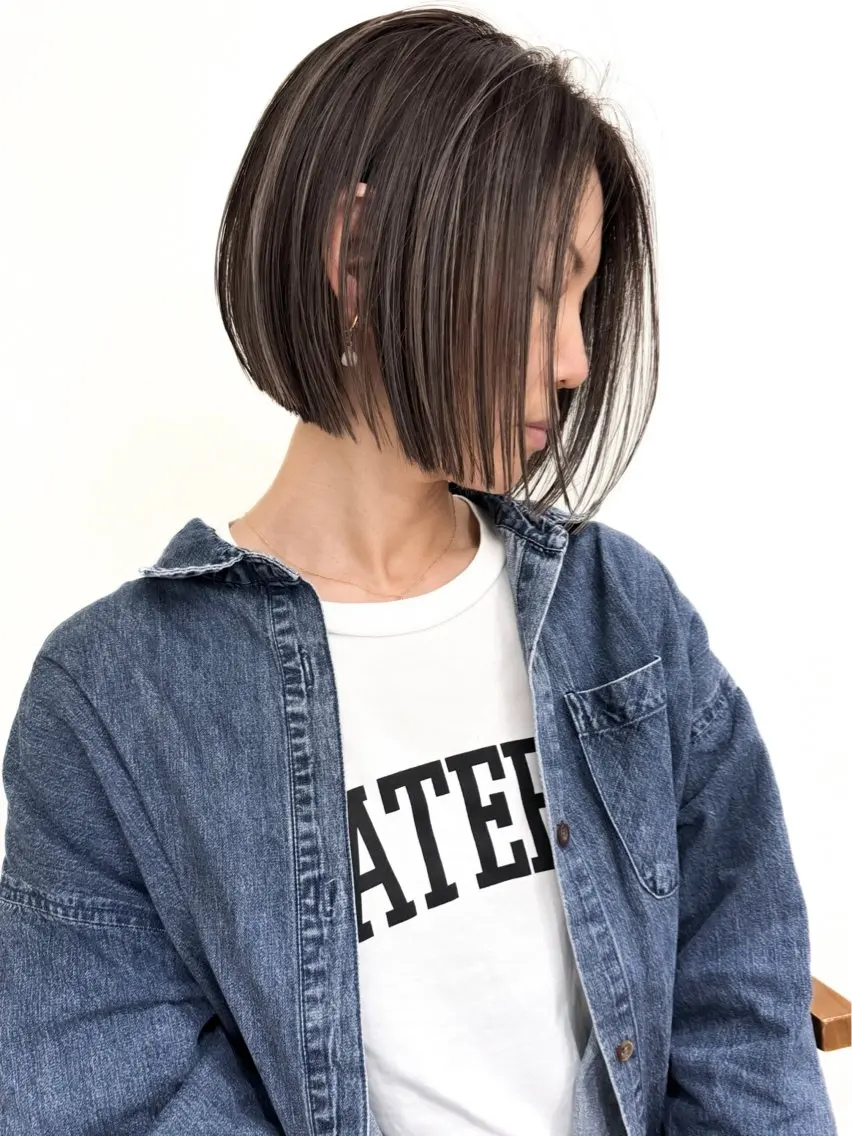 ショート カラー 鈴木 南のヘアスタイル