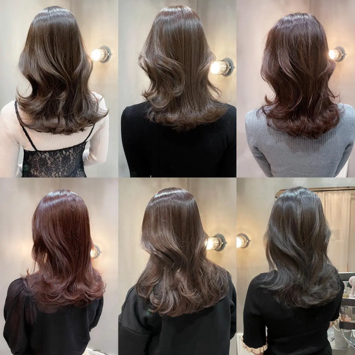 ヘアカラー トリートメント LOMA🇰🇷 銀座クボタのヘアスタイル