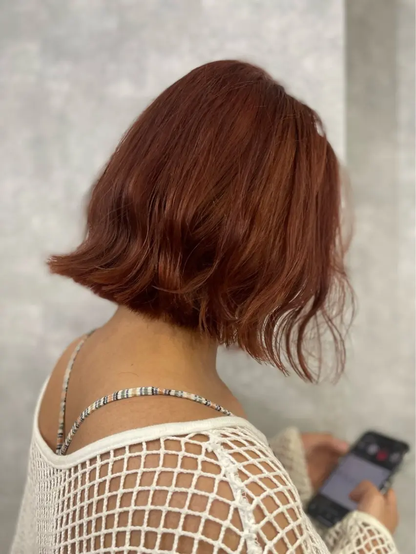 ミディアム カラー カット ヘアカラー 🌜 Lulu 🌛 公式/大通のヘアスタイル