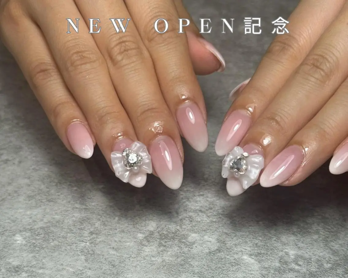 ネイル オーロラネイル ボルドー クリアネイル ドット フラッシュネイル ハンドネイル merak大阪難波/ Uenoのネイルデザイン