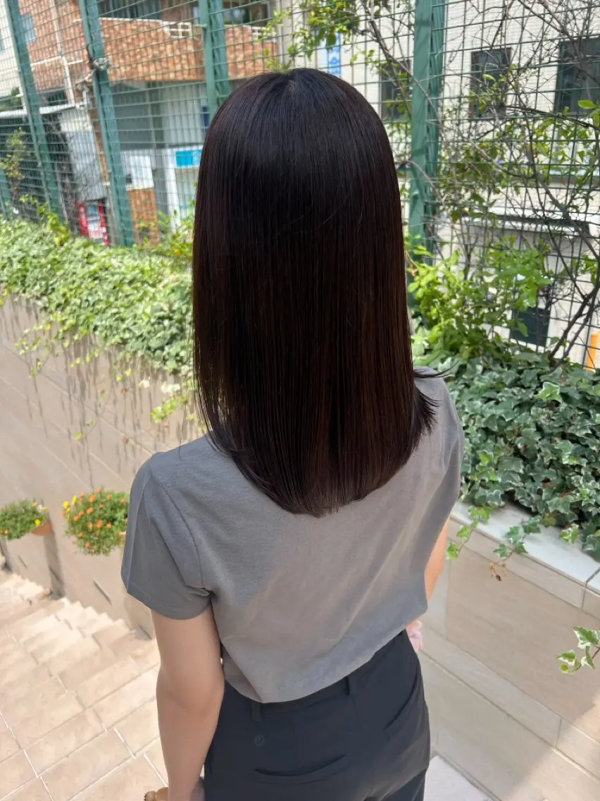 ロング カラー 透明感カラー ヘアカラー STYEL masuyamaのヘアスタイル