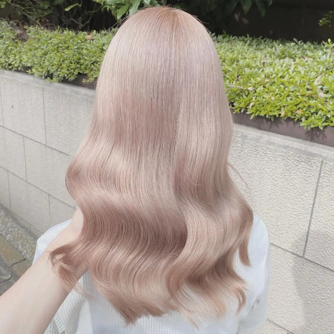 ミディアム カラー ヘアアレンジ メンズ キッズ マツエク・マツパ ブリーチの髪様 MASATOのヘアスタイル